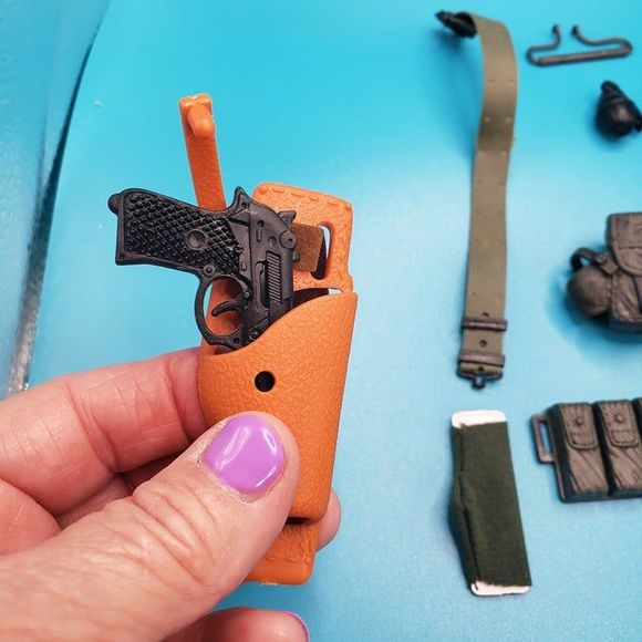 Lot of GI Joe Doll Accessories Weapons Battle Gear Grenades Pistols War Sword - Picture 6 of 12